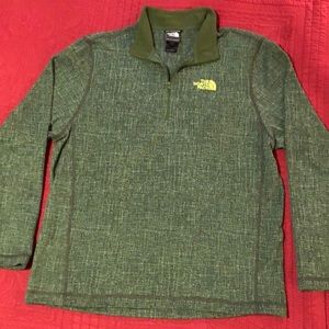 The north face 3/4 zip